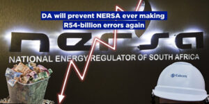 DA will prevent NERSA ever making R54-billion errors again