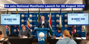 DA sets National Manifesto Launch for 08 August 2026