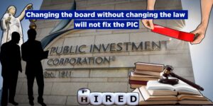 Changing the board without changing the law will not fix the PIC