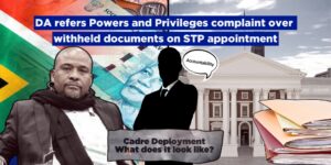 DA refers Powers and Privileges complaint over withheld documents on STP appointment
