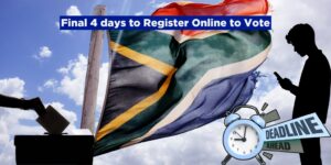 Final 4 days to Register Online to Vote