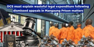 DCS must explain wasteful legal expenditure following dismissed appeals in Mangaung Prison matters