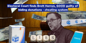 Electoral Court finds Brett Herron, GOOD guilty of hiding donations – cheating system