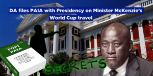 DA files PAIA with Presidency on Minister McKenzie’s World Cup travel