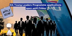 DA Young Leaders Programme applications open until Friday