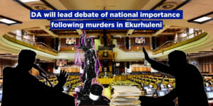 DA will lead debate of national importance following murders in Ekurhuleni