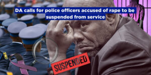DA calls for police officers accused of rape to be suspended from service