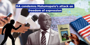 DA condemns Mahumapelo’s attack on freedom of expression