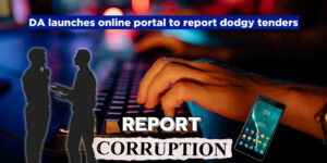 DA launches online portal to report dodgy tenders