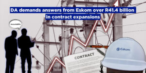 DA demands answers from Eskom over R41.4 billion in contract expansions