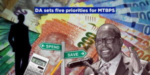 DA sets five priorities for MTBPS
