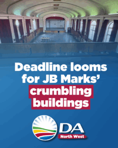 Deadline looms for JB Marks’ crumbling buildings