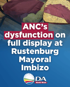 ANC’s dysfunction on full display at Rustenburg Mayoral Imbizo