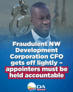 Fraudulent Development Corporation CFO gets off lightly – appointers must be held accountable
