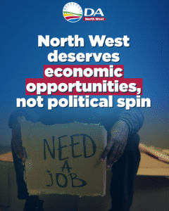 Labour Force Survey:  Premier Mokgosi celebrates a drop in numbers while the province drops the ball