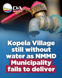 Kopela Village still without water as NMMD Municipality fails to deliver