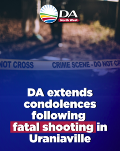 DA extends condolences following fatal shooting in Uraniaville