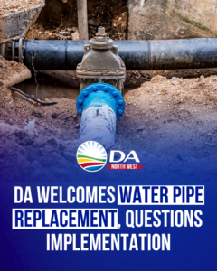 DA welcomes water pipe replacement, questions implementation