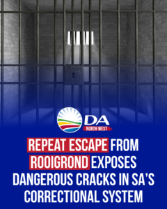 Repeat escape from Rooigrond exposes dangerous cracks in SA’s correctional system