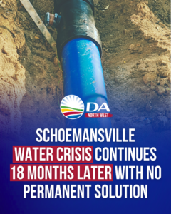 Schoemansville water crisis continues 18 months later with no permanent solution