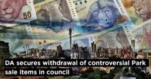 DA secures withdrawal of controversial park sale items in council