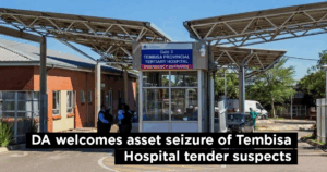 DA welcomes asset seizure of Tembisa Hospital tender suspects