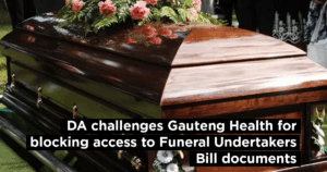 DA demands clarity on stalled Funeral Undertakers Bill and Funeral Reform Regulations