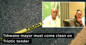 Tshwane mayor must come clean on Triotic tender