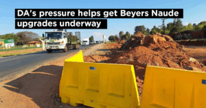 DA&#8217;s pressure helps get Beyers Naude upgrades underway