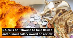 DA calls on Tshwane to take flawed and ruinous salary award on review