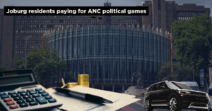 Joburg residents paying for ANC political games