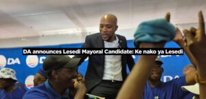 DA announces Lesedi Mayoral Candidate: Ke nako ya Lesedi