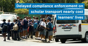 Delayed compliance enforcement on scholar transport nearly cost learners’ lives