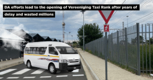 DA efforts lead to the opening of Vereeniging Taxi Rank after years of delay and wasted millions