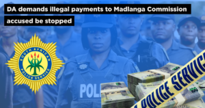 DA demands illegal payments to Madlanga Commission accused be stopped