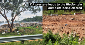 DA pressure leads to the Rietfontein dumpsite being cleared