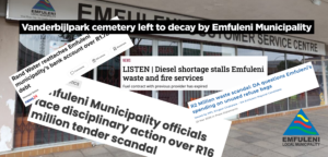 Vanderbijlpark cemetery left to decay by Emfuleni Municipality