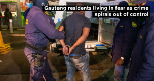 Gauteng residents living in fear as crime spirals out of control