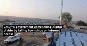 Lesufi’s government entrenching digital divide by failing townships on internet access