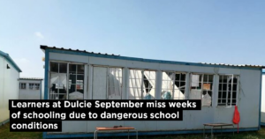 Learners at Dulcie September miss weeks of schooling due to dangerous school conditions