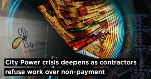 City Power crisis deepens as contractors refuse work over non-payment
