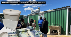 R24 million spent on corrupt toilet project in Emfuleni