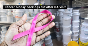 Cancer biopsy backlogs cut after DA visit