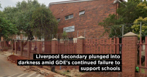 Liverpool Secondary plunged into darkness amid GDE’s continued failure to support schools 