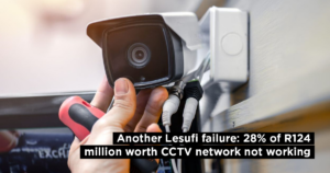 Another Lesufi failure: 28% of R124 million worth CCTV network not working