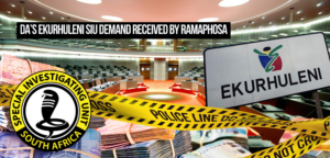 DA’s Ekurhuleni SIU demand received by Ramaphosa