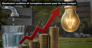 Ekurhuleni coalition of corruption cannot pass its own budget