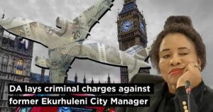 DA lays criminal charges against former Ekurhuleni City Manager