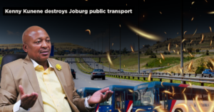Kenny Kunene destroys Joburg public transport