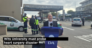 Wits University must probe heart surgery disaster